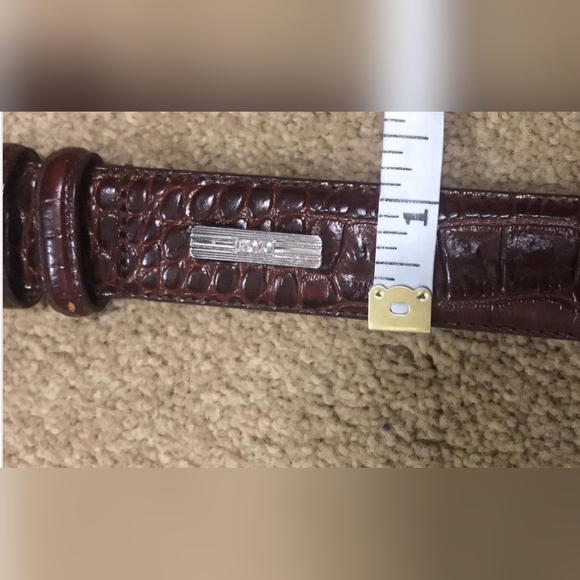 NWT Polo Ralph Lauren Brown Leather Belt, Size 56 - Picture 8 of 8